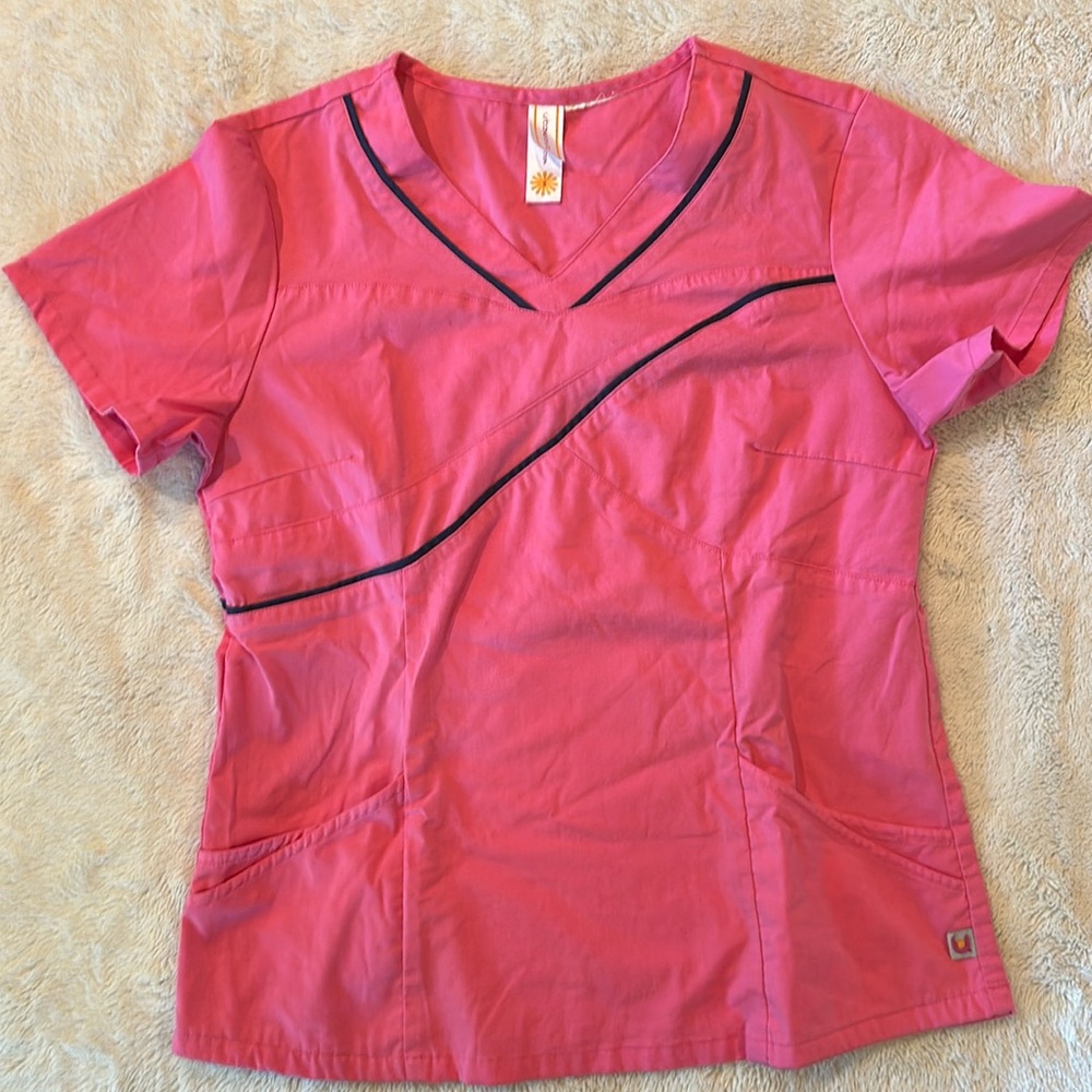 Urbane scrubs top